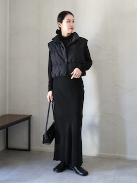 ひなさん（骨格ウェーブ・レディース・165cm）の冬コーディネート