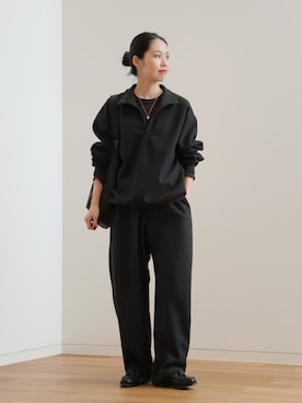 「アイテム（リング）」を使った、ひなさん（レディース・165cm）の秋コーディネート