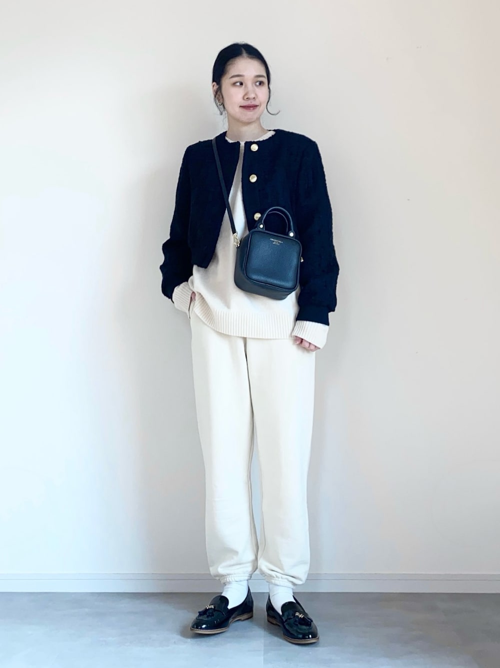 ひな｜ZARAのノーカラージャケットを使ったコーディネート - WEAR