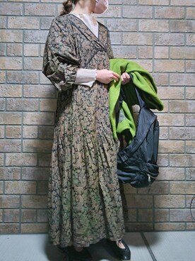 erika.n-tamaさん（レディース・162cm）の冬コーディネート