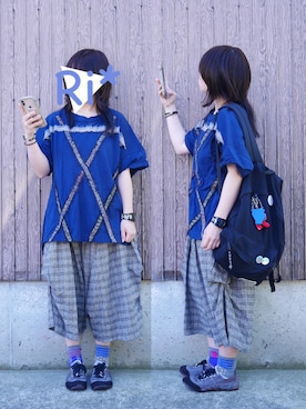 Ri*さん（レディース・152cm）の秋コーディネート