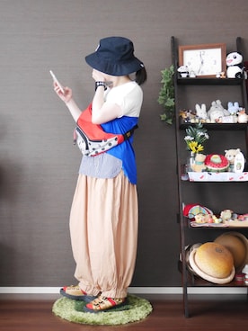 Ri*さん(レディース・152cm)の夏コーディネート