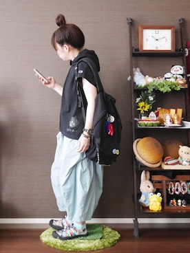 「にゃー」｜Ri*さん（レディース・152cm）の秋コーディネート