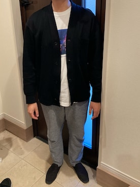 「united arrows」｜「アイテム（スリッポン）」を使った、ようへいさん（メンズ・171cm）の春コーディネート