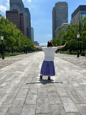 「Java（ジャバ）のアイテム」を使った、봄ꕤ*.ﾟさん（レディース・160cm）の夏コーディネート