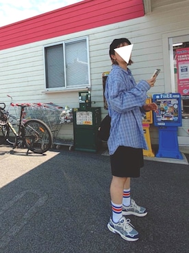 「KELTY（ケルティ）のアイテム」を使った、イーチさん（レディース・160cm）の夏コーディネート
