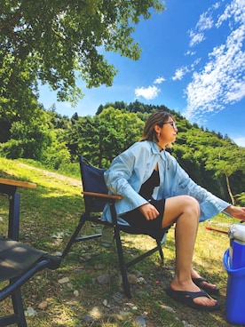 「海コーデ」｜イーチさん（レディース・160cm）の夏コーディネート