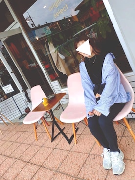 「New Balance」｜イーチさん（レディース・160cm）の秋コーディネート