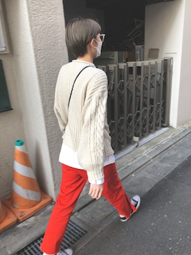 りちゃんさん（レディース・169cm）の秋コーディネート