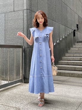 「EDIT COLOGNE（エディットコロン）のアイテム」を使った、Hikariさん（レディース・153cm）の春コーディネート