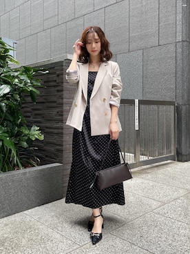 「PROPORTION BODY DRESSING（プロポーションボディドレッシング）のアイテム」を使った、Hikariさん（レディース・153cm）の秋コーディネート