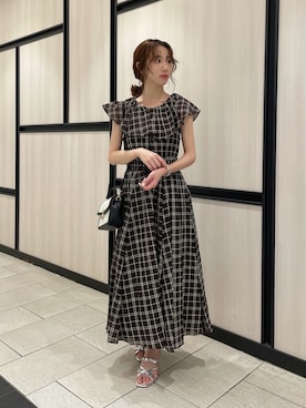 「PROPORTION BODY DRESSING（プロポーションボディドレッシング）のアイテム」を使った、Hikariさん（レディース・153cm）の夏コーディネート