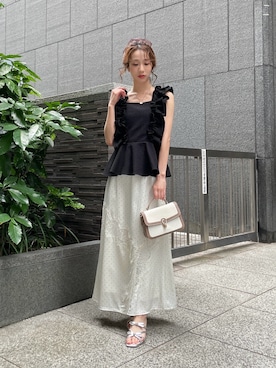 Hikariさん（レディース・153cm）の夏コーディネート