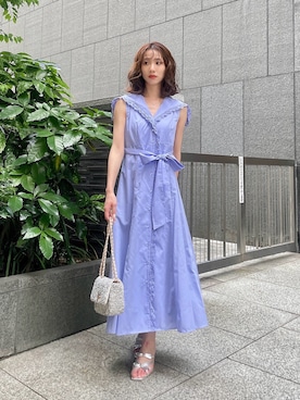 「EDIT COLOGNE（エディットコロン）のアイテム」を使った、Hikariさん（レディース・153cm）の春コーディネート