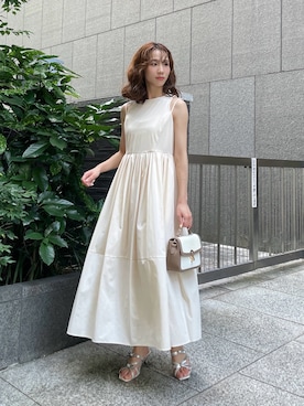 「EDIT COLOGNE（エディットコロン）のアイテム」を使った、Hikariさん（レディース・153cm）の夏コーディネート