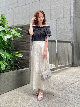 「EDIT COLOGNE（エディットコロン）のアイテム」を使った、Hikariさん（レディース・153cm）の春コーディネート