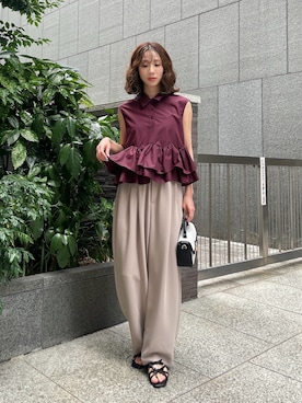 Hikariさん(レディース・153cm)の夏コーディネート