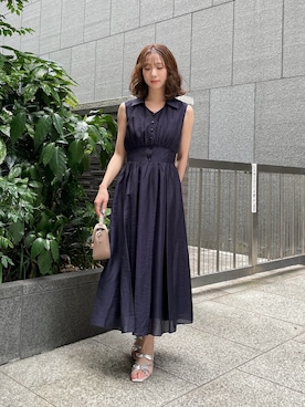 「PROPORTION BODY DRESSING（プロポーションボディドレッシング）のアイテム」を使った、Hikariさん（レディース・153cm）の夏コーディネート