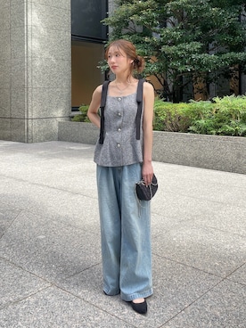 Hikariさん（レディース・153cm）の夏コーディネート