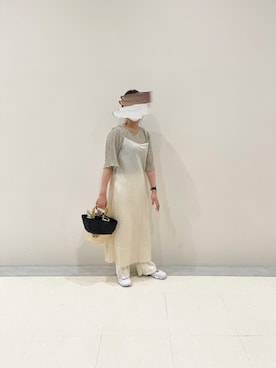 「ナイキエアリフト」｜mさん（レディース・162cm）の夏コーディネート