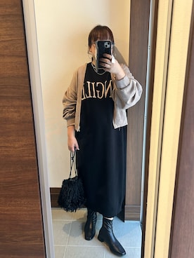 アチコさん（骨格ストレート・レディース・160cm）の秋コーディネート