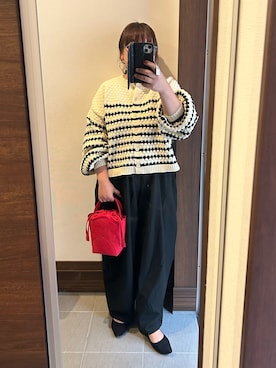 「coca（coca）（コカ）のアイテム」を使った、アチコさん（レディース・160cm）の秋コーディネート