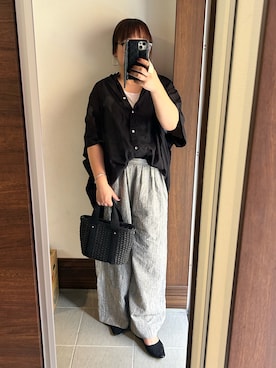 「coca（coca）（コカ）のアイテム」を使った、アチコさん（レディース・160cm）の夏コーディネート