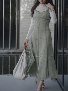 「美術館」｜ivy さん（レディース・163cm）の冬コーディネート