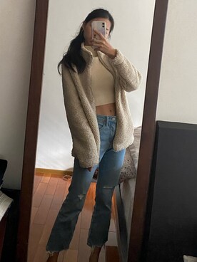 「H&M（エイチ・アンド・エム）のアイテム（その他アウター）」を使った、ivy さん（レディース・163cm）の春コーディネート