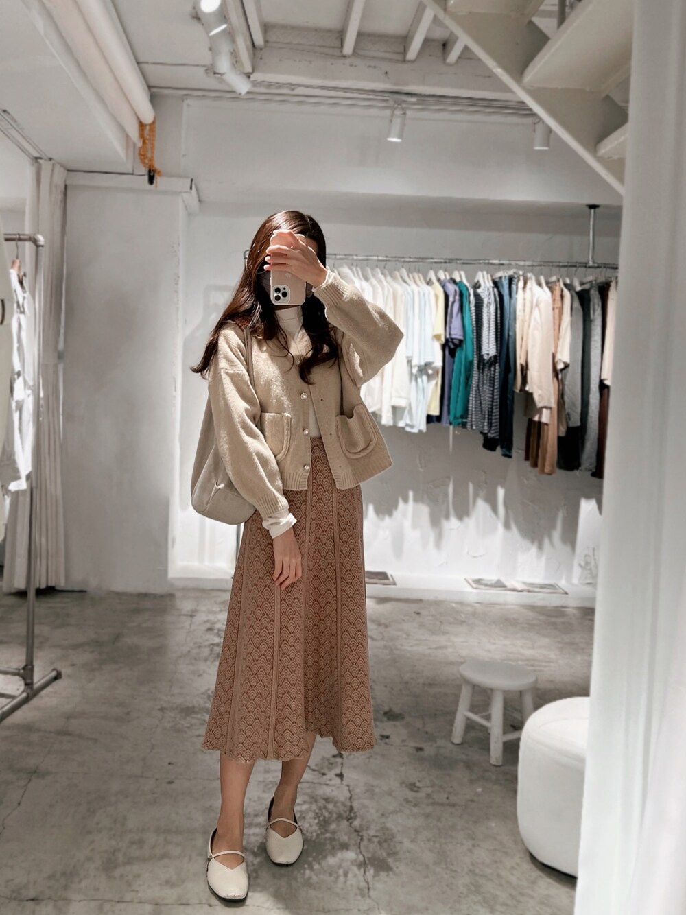 「初春」｜「iris gardenのアイテム（アンサンブル、イエロー系）」を使った、ivy さん（レディース・163cm）の春コーディネートの1枚目の写真