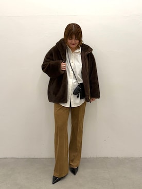 YONEYAMAさん（レディース・165cm）の秋コーディネート