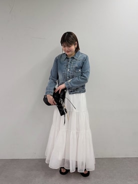 YONEYAMAさん（レディース・165cm）の春コーディネート