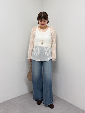 YONEYAMAさん(レディース・165cm)の夏コーディネート