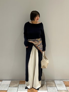 YONEYAMAさん（レディース・165cm）の春コーディネート