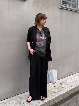 YONEYAMAさん（レディース・165cm）の夏コーディネート