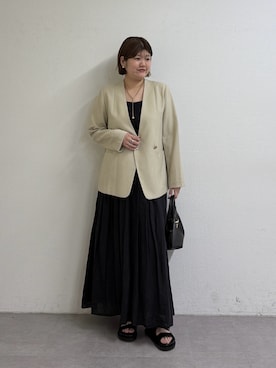 YONEYAMAさん(レディース・165cm)の春コーディネート