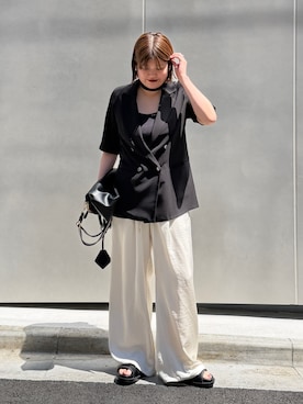 YONEYAMAさん(レディース・165cm)の春コーディネート