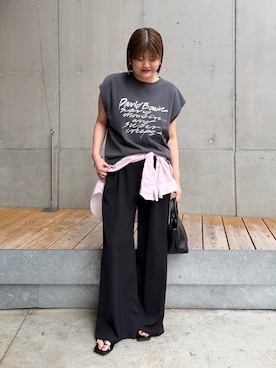 YONEYAMAさん(レディース・165cm)の夏コーディネート