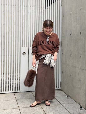 YONEYAMAさん(レディース・165cm)の夏コーディネート