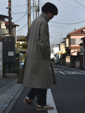 「ZDA（ゼットディーエー）のアイテム」を使った、だい　[相互]さん（メンズ・181cm）の冬コーディネート