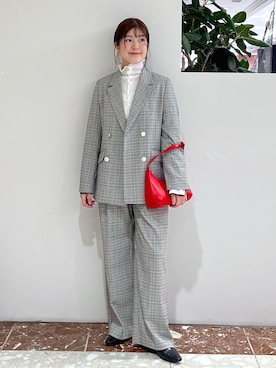 「VIS（ビス）のアイテム（ジャケット/アウター）」を使った、KAYOKOさん（レディース・160cm）の秋コーディネート