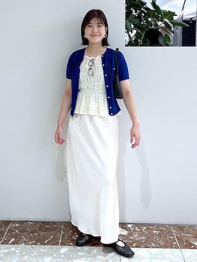 「POLO BCS（ポロ ビーシーエス）のアイテム」を使った、KAYOKOさん（レディース・160cm）の夏コーディネート