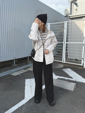 「KOBE LETTUCE（コウベレタス）のアイテム」を使った、sayさん（レディース・160cm）の冬コーディネート