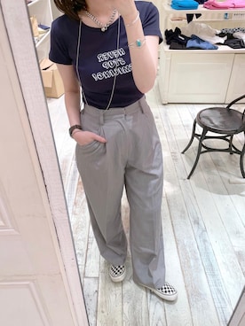 shitomiさん（レディース・156cm）の夏コーディネート