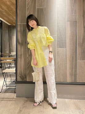 shitomiさん（レディース・156cm）の夏コーディネート