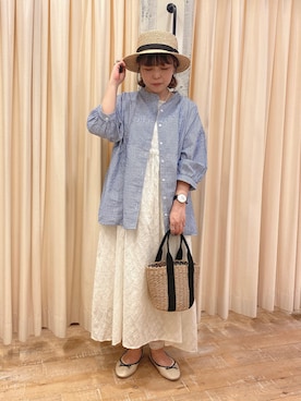 honamiさん（レディース・153cm）の春コーディネート