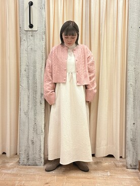 honamiさん（レディース・153cm）の冬コーディネート