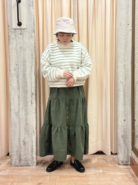 honamiさん（レディース・153cm）の冬コーディネート