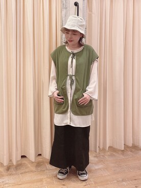 honamiさん（レディース・153cm）の春コーディネート