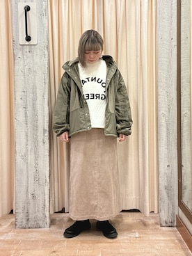 honamiさん(レディース・153cm)の冬コーディネート